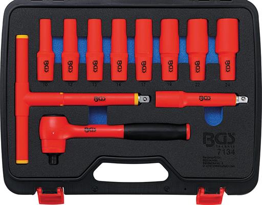 SET 11 PEZZI BUSSOLE ESAGONALI 10-24MM ISOLATI