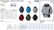 Rossini SMARTY - Giubbotto Softshell Nero