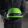 U-Power ANTARES elmetto da lavoro VERDE FLUO + Guanto Omaggio