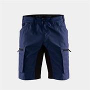 Bermuda Blaklader con inserti stretch blu/nero