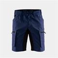Bermuda Blaklader con inserti stretch blu/nero