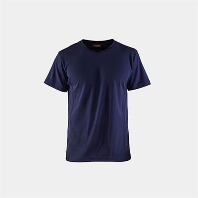 T shirt Blaklader protezione raggi uv Blu Marino