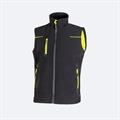GILET U POWER UNIVERSE SOFTSHELL BLACK CARBON