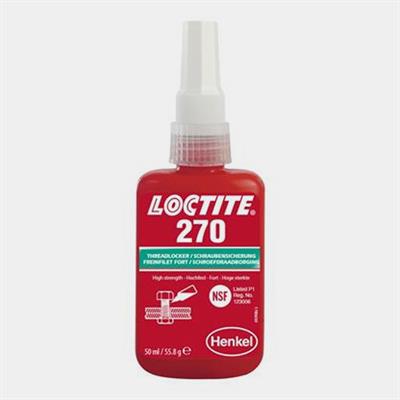 270 LOCTITE 50ML FRENAFILETTI FORTE - FISSANTI, ADESIVI E SILICONI 