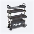 BETA C27S G - CARRELLO RICHIUDIBILE TRASPORTABILE 4 PIANI GRIGIO