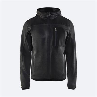 FELPA DA LAVORO IN MAGLIA BLAKLADER 4930 GRIGIO SCURO/NERO