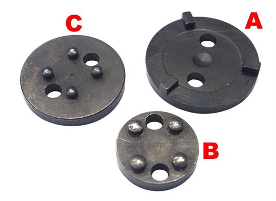 SET 3 DISCHI PER ARRETRATORI FRENI MARCO TOOLS