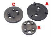 SET 3 DISCHI PER ARRETRATORI FRENI MARCO TOOLS