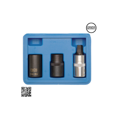 SET BUSSOLE PENTAGONALI DA 3 PEZZI, ATTACO 1/2 - OPEL, SMART
