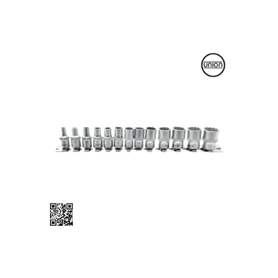 SET 13 PEZZI BUSSOLE POLIGONALI 4-14MM ATT.1/4 - FERMEC BGS2269