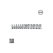 SET 13 PEZZI BUSSOLE POLIGONALI 4-14MM ATT.1/4 - FERMEC BGS2269