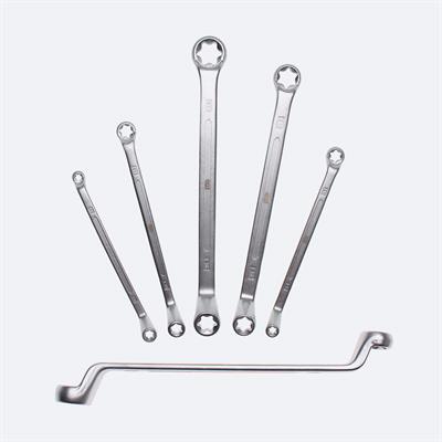 Serie 6 Chiavi Torx Femmina Doppie Curve - Fermec Bgs2281